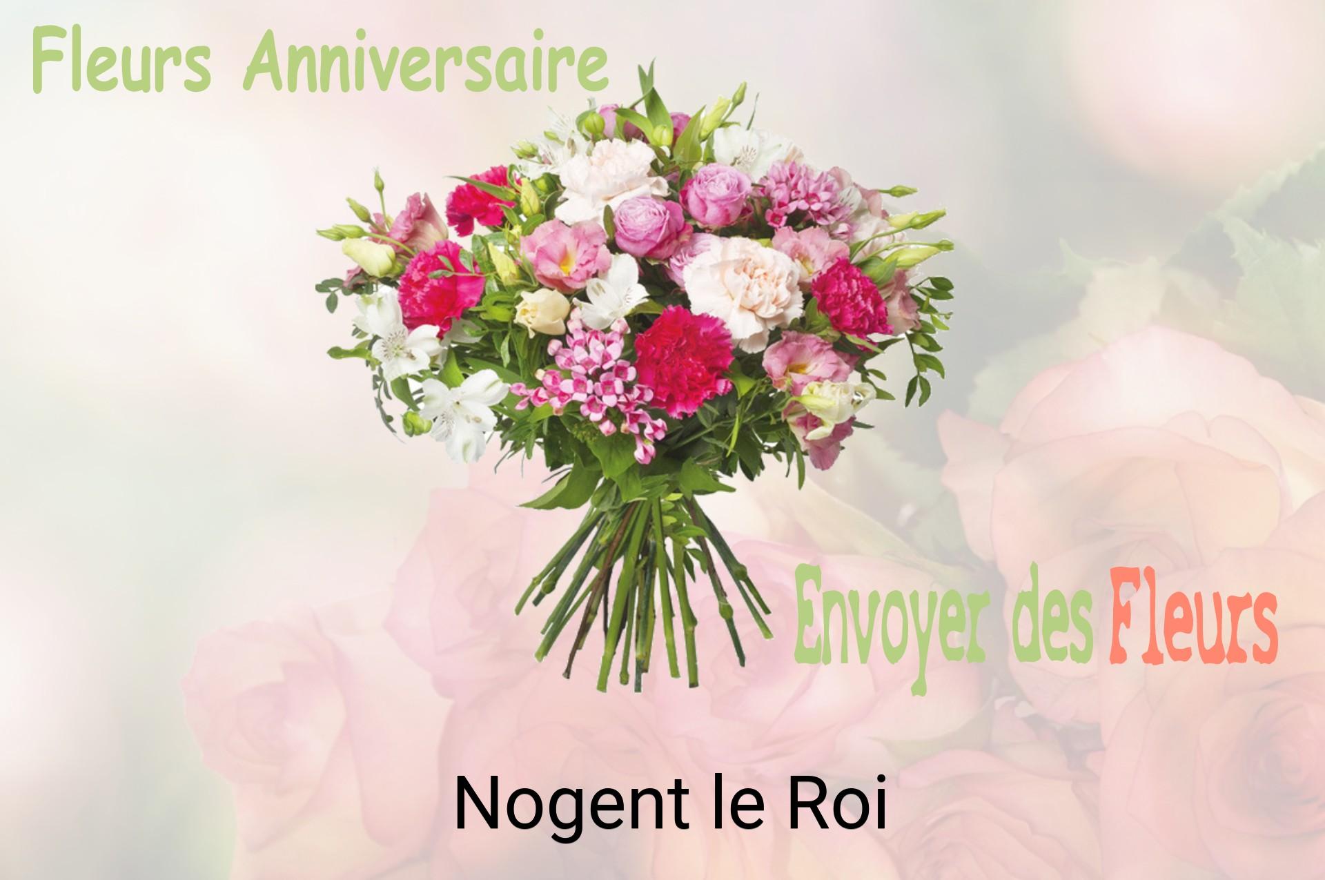 Bouquet de fleurs d’anniversaire livré à Nogent-le-Roi